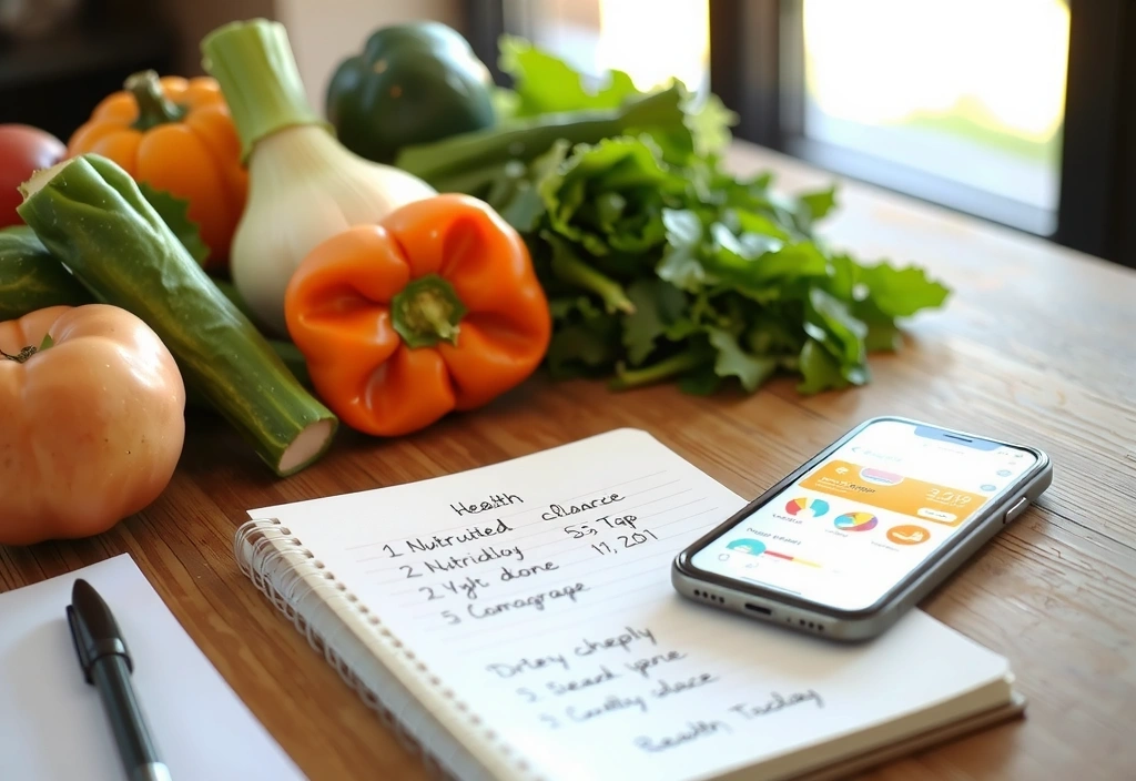 Frische Zutaten und Planung